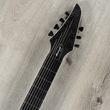 Mayones Duvell Elite 7 7-String Guitar, Ebony Fret Board, Trans Black Satin