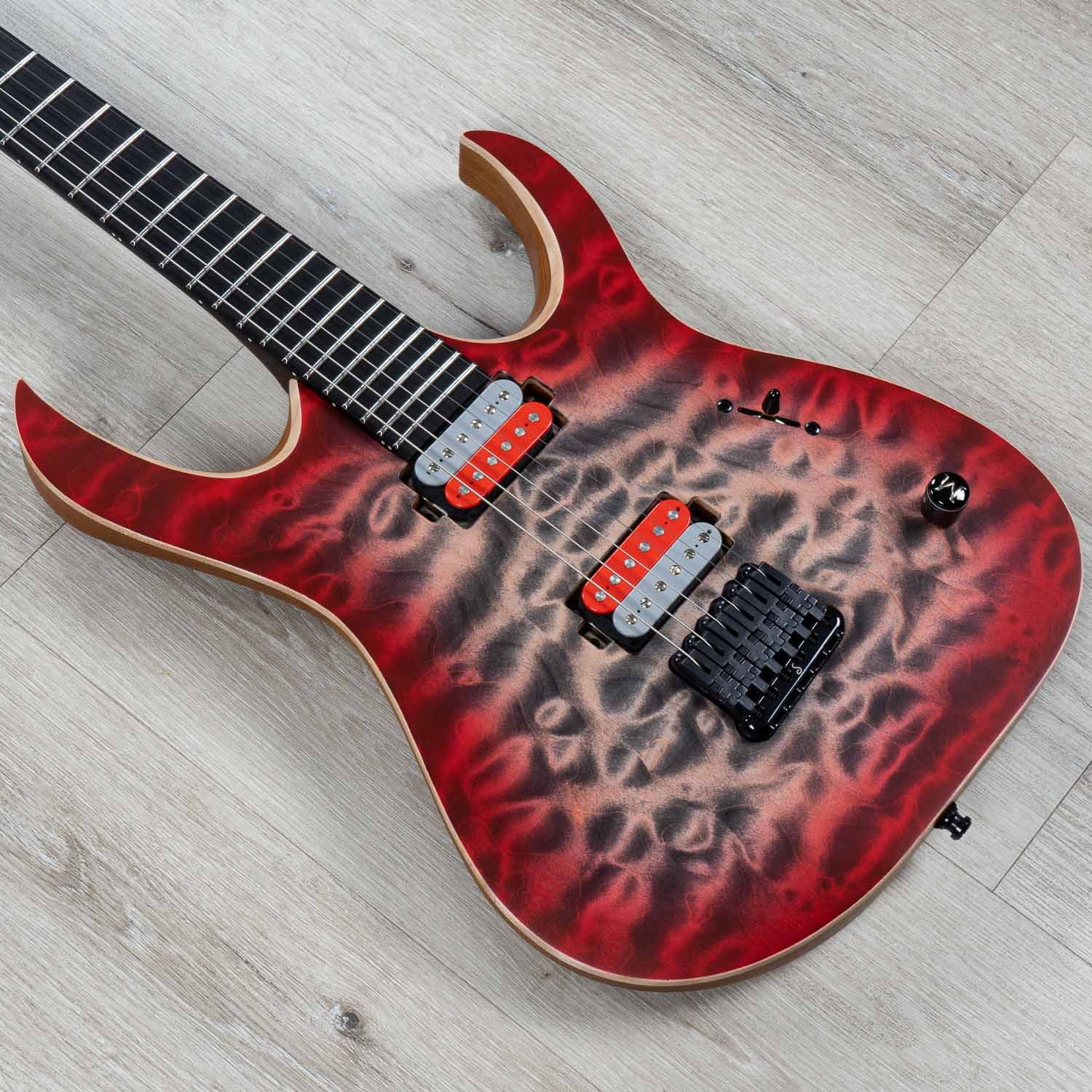 MAYONES Duvell QATSI 2.0 6 Ruby Burst John Browne Signature-