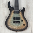 Mayones Regius Core Classic 8-String Guitar, 5A Quilt Top, Galaxy Eye Aquamarine