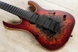 Mayones Duvell Elite 7 7-String Guitar, Supernova Red Burst, Eye Poplar Top, Ebony Board