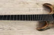 Mayones Hydra Elite 7 VF Multi-Scale 7-String Guitar, Trans Graphite, Eye Poplar Top, Bare Knuckle