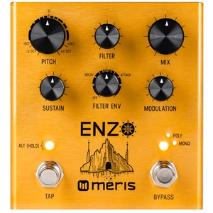 meris enzo multi voice synthesizer guitar effects pedal