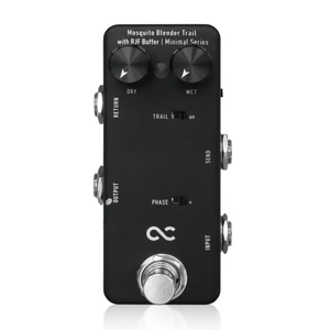 one control minimal series mosquite blender trail guitar effects pedal with bjf buffer