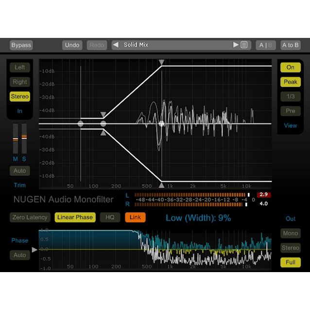 NUGEN Audio Monofilter (Digital Download)