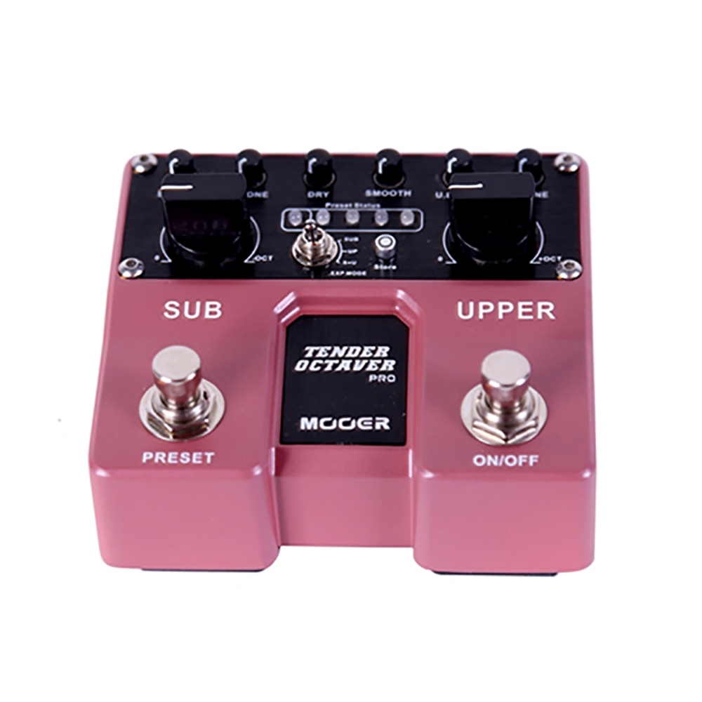 Ik zie je morgen natuurlijk doolhof Mooer Tender Octaver Pro Octave Guitar Effects Pedal