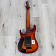 Ernie Ball Music Man John Petrucci Flame Maple Top JP7 7-String Guitar, Island Burst Koa