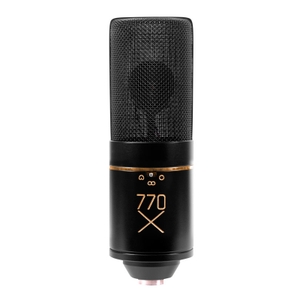 mxl 770x multi pattern large diaphragm condenser microphone package