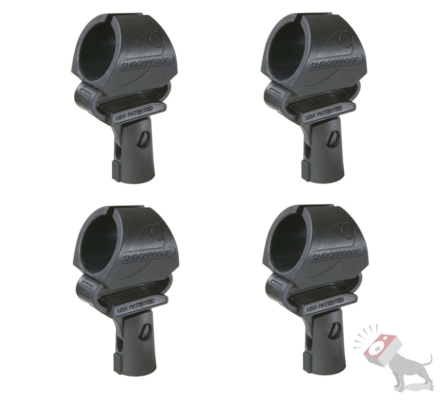 On-Stage Stands MY330 Microphone Clip (4-Pack)