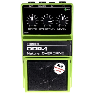 nobels 2020 odr 1 natural overdrive 9v 18v guitar effects pedal w bass cut switch