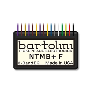 Bartolini Pickups NTMBP-GF NTMB+F 3-Band EQ Preamp Module
