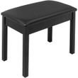 On-Stage KB8802B Keyboard / Piano Bench (Black)