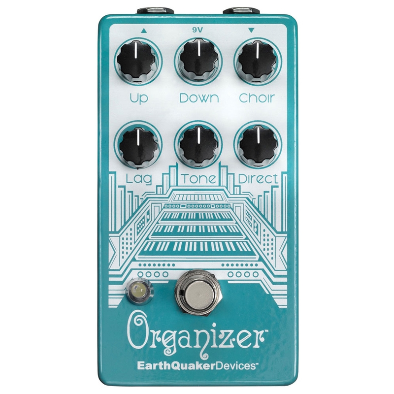 EarthQuaker Devices Organizer V2 - Polyphonic Organ Emulator Synthesizer Guitar Effects Pedal