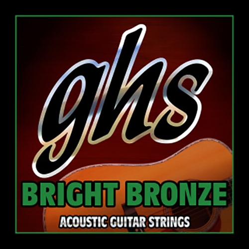 GHS BB50H Bright Bronze Acoustic Guitar Strings, Heavy, 14-60