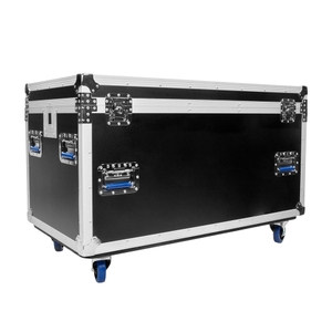 osp tr 4524 30 tour ready utility road case w caster board quiet roll casters removeable mouse holes