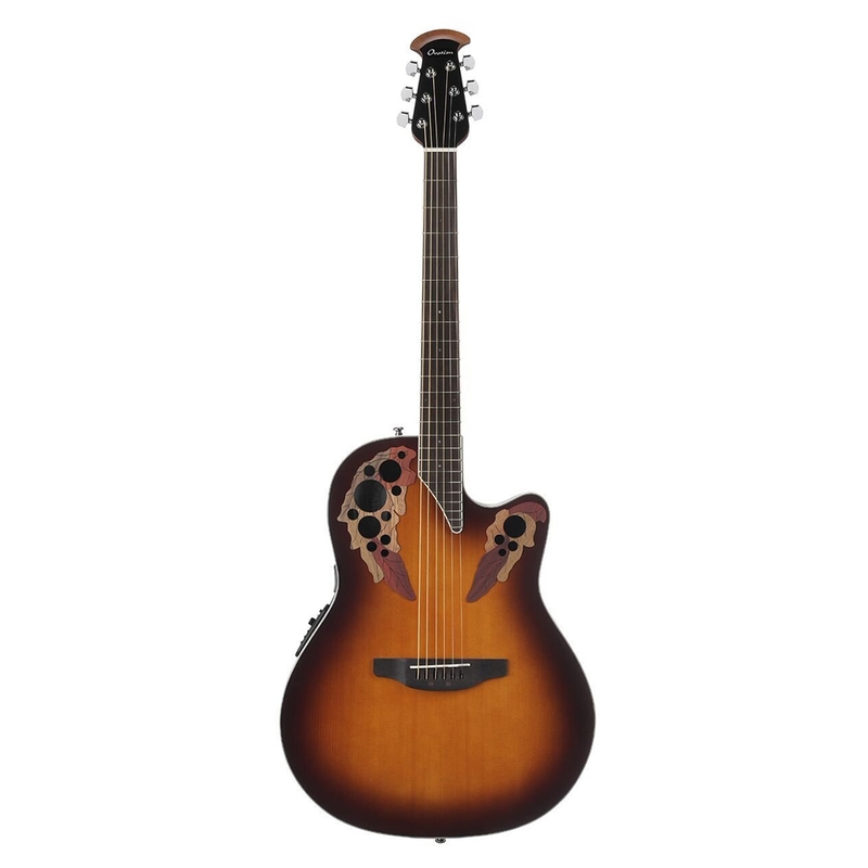 Ovation CE48-1 Celebrity Elite Solid Spruce Top Acoustic-Electric Guitar in Sunburst