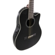 Ovation Celebrity Standard CS24C-5G Acoustic Electric Nylon String Guitar, Black Gloss