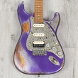 Paoletti Stratospheric Loft HSS Guitar, Roasted Maple Fretboard, Firemist Purple