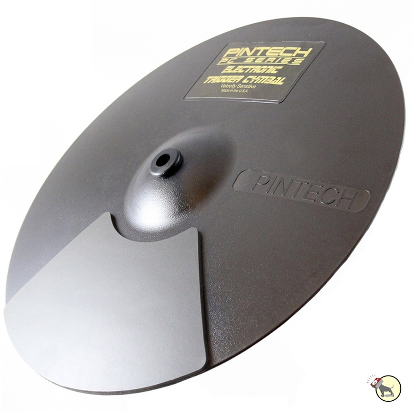 Pintech PC14 14" Single Zone Trigger Cymbal with Aquarian Cymbal Spring