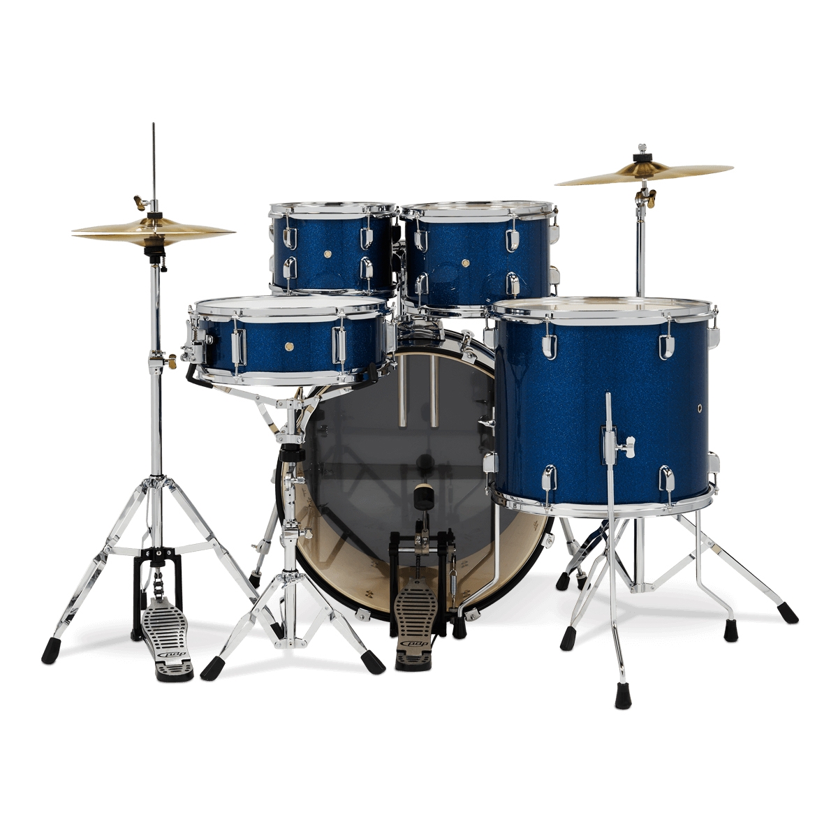 PDP Drums Center Stage PDCE2215KTRB 5-Piece Complete Drum Set w ...