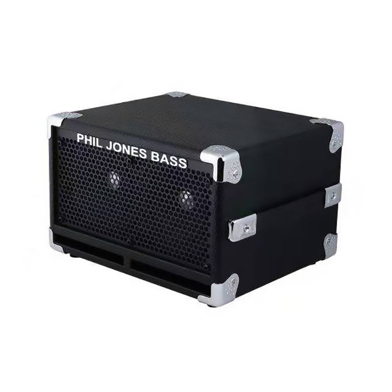 Phil Jones Bass C2 Compact 2 Bass Cabinet 2 x 5 Inches 200 Watt Black