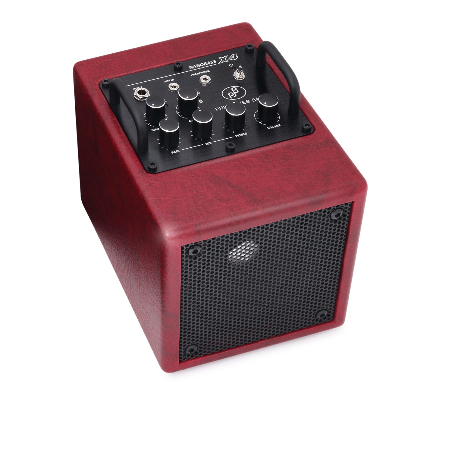 PJB Phil Jones Bass Nanobass X4 35Watt 1x4 Bass Combo Amp, Red