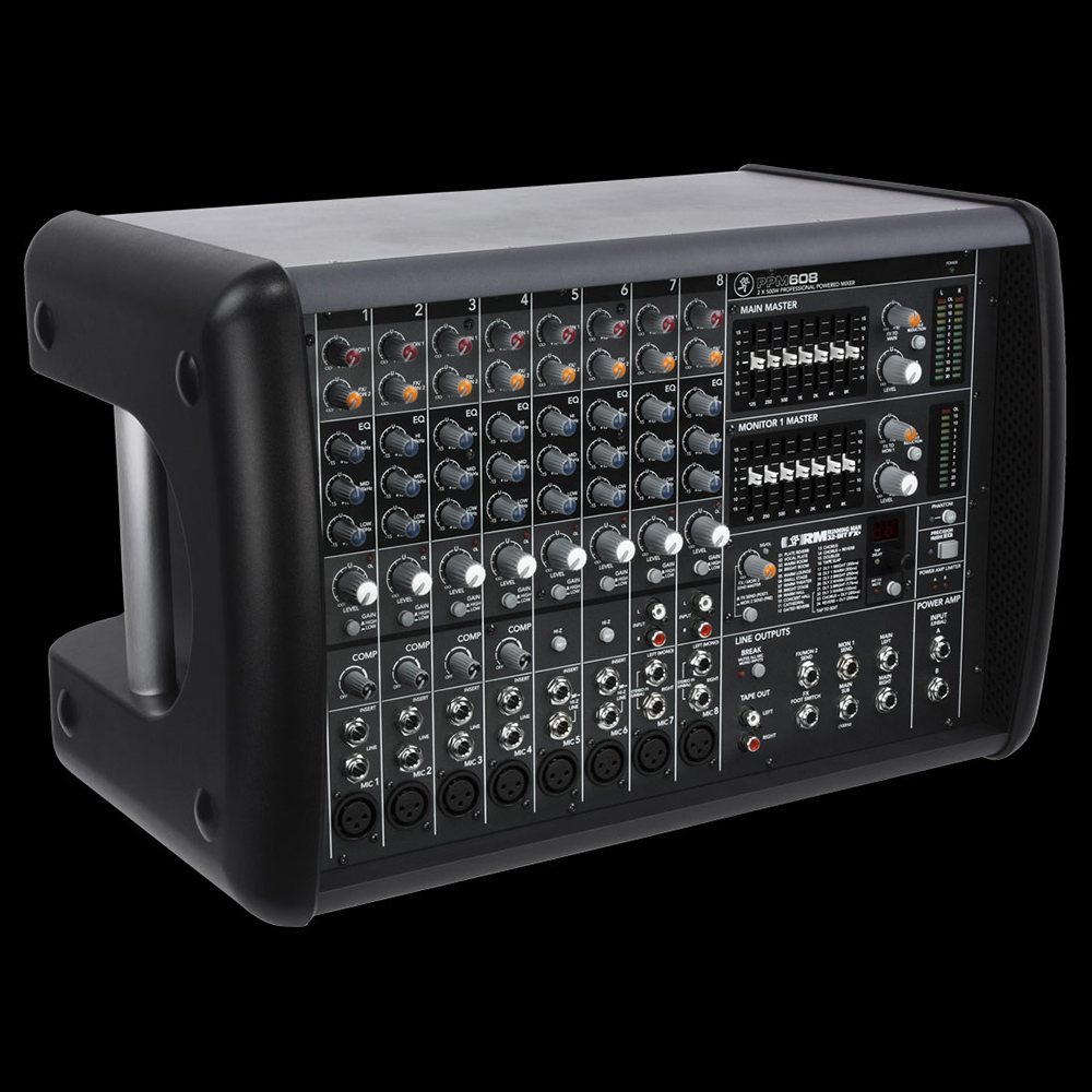 Mackie PPM608 8Channel 1000Watt Powered Mixer