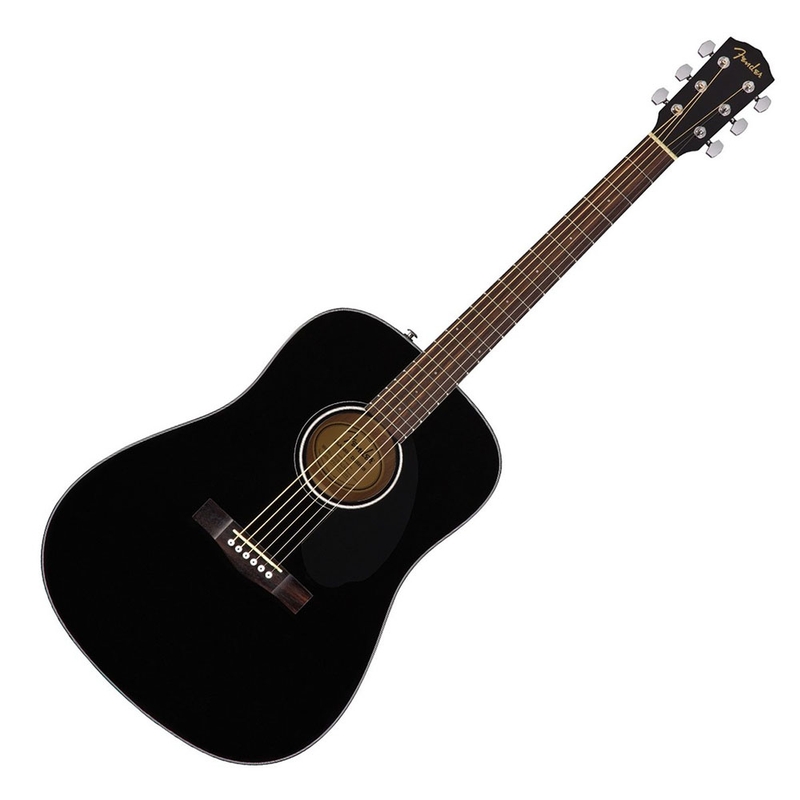 Fender CC-60S Acoustic Guitar - Black