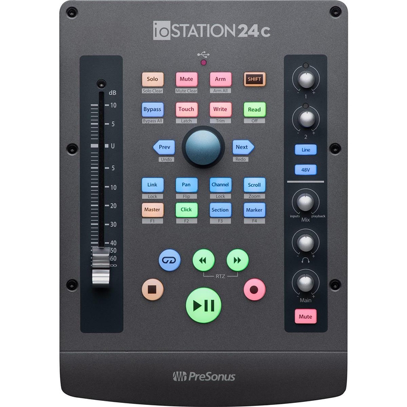 Presonus ioStation 24c 2x2 USB-C Compatible Audio Interface and Production Controller