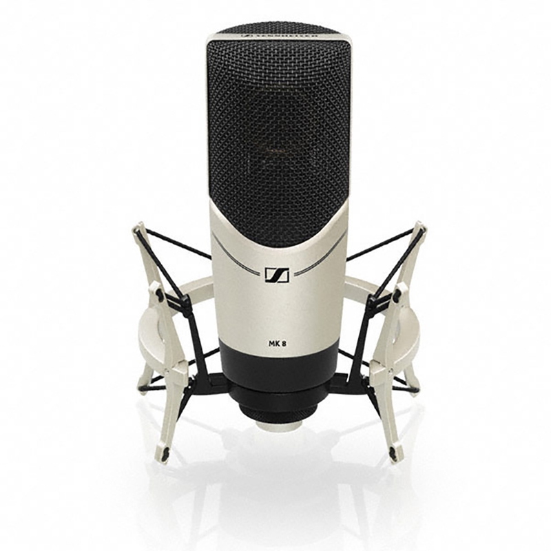 Sennheiser - MK8 - Large Multi Pattern Condenser Studio Microphone