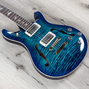 prs paul reed smith mccarty hollowbody 594 guitar rosewood fretboard cobalt blue prs 105884 pp n
