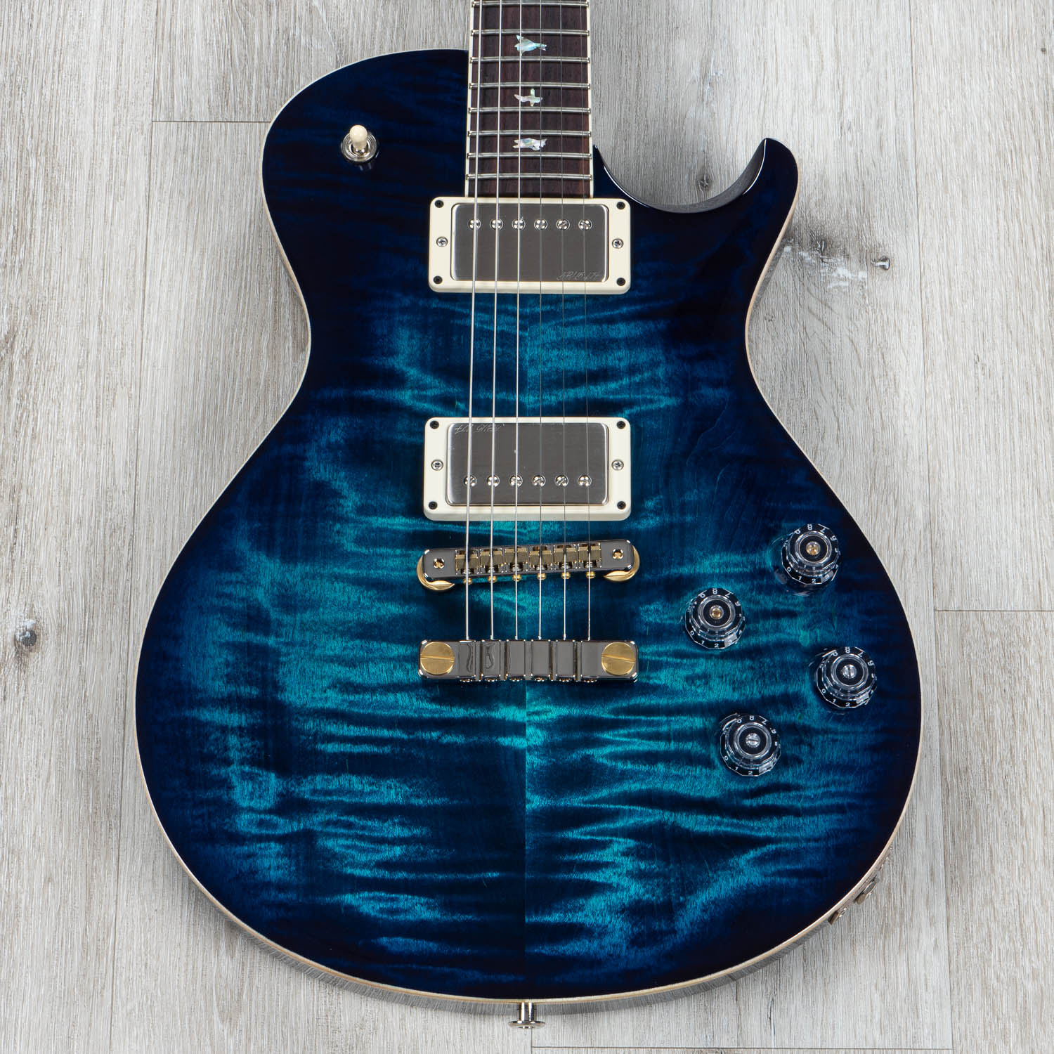 PRS Paul Reed Smith McCarty Singlecut 594 Guitar, Rosewood Fretboard, Cobalt Blue