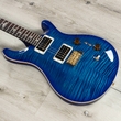 PRS Paul Reed Smith 35th Anniversary Custom 24 10-Top Guitar, Faded Blue Burst