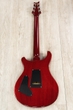 PRS Paul Reed Smith Custom 24 Guitar, Red Tiger Wrap, Flame Maple Top, Rosewood Fretboard