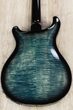 PRS Paul Reed Smith Hollowbody II Piezo 10-Top Guitar, River Blue Smokeburst Wrap, Flame Maple 10-Top and Back