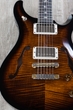 PRS Paul Reed Smith McCarty Hollowbody 594 10-Top Guitar, Black Gold Wrap, Rosewood Fretboard
