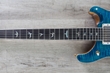 PRS Paul Reed Smith Limited Edition McCarty 594 Semi-Hollow 10-Top Guitar, Aquamarine, Flame Maple, Rosewood