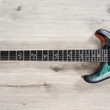 PRS Paul Reed Smith Wood Library Custom 24-08 Guitar, Ebony Fretboard, Roasted Maple Neck, Quilt Top, Blue Fade Charcoal Microburst