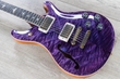 PRS Paul Reed Smith Wood Library McCarty 594 Semi-Hollow Guitar, Armando's Amethyst, Brazilian Rosewood, All-Rosewood Neck, Quilt Top - 0279821