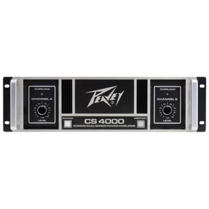 peavey cs 4000 power amplifier with distortion detection technique circuitry