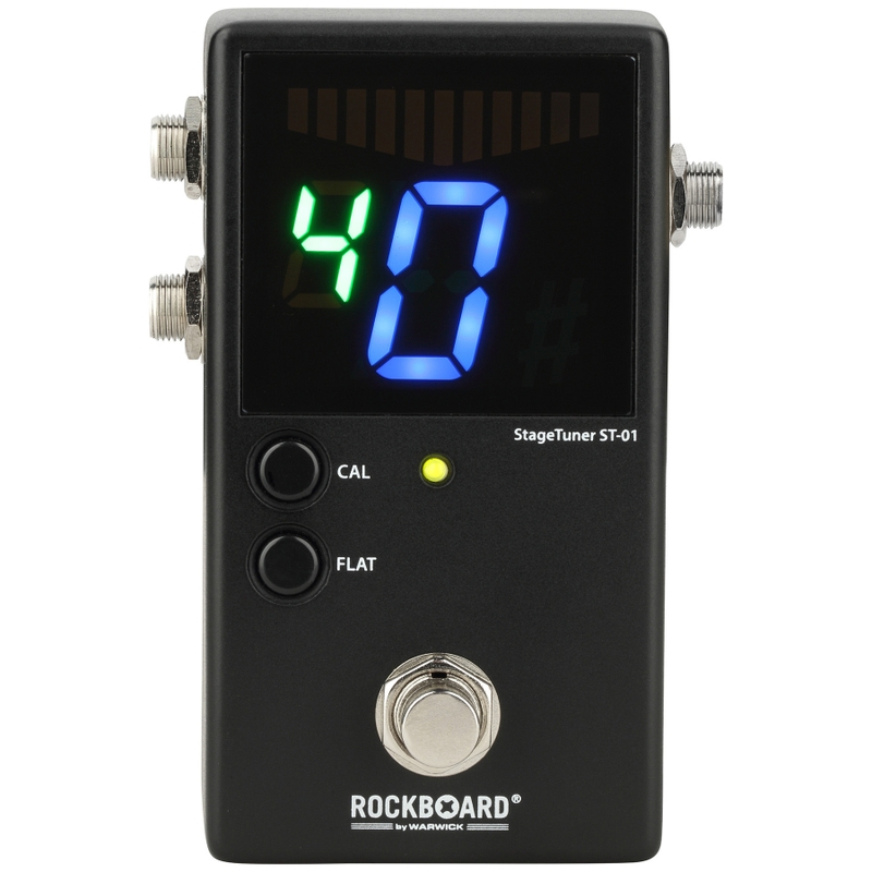 RockBoard Stage Tuner ST-01 V2 Chromatic Guitar / Bass Pedal Tuner