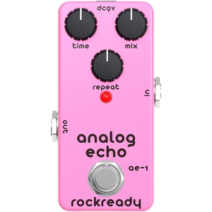 rockready ae 1 analog echo delay mini guitar effect pedal