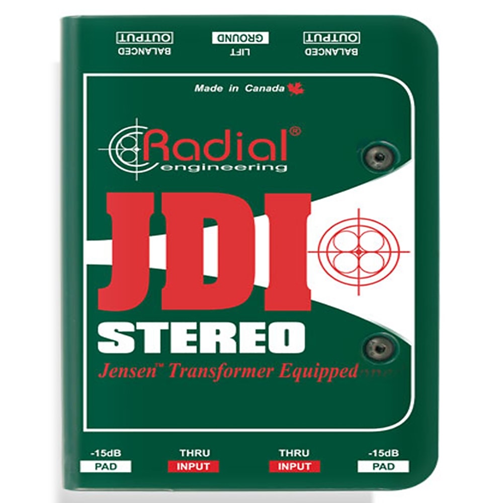 Radial Engineering J48 MK2 48V Phantom Power Active Direct Box