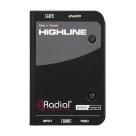 radial engineering highline mono passive line isolator with jensen transformer