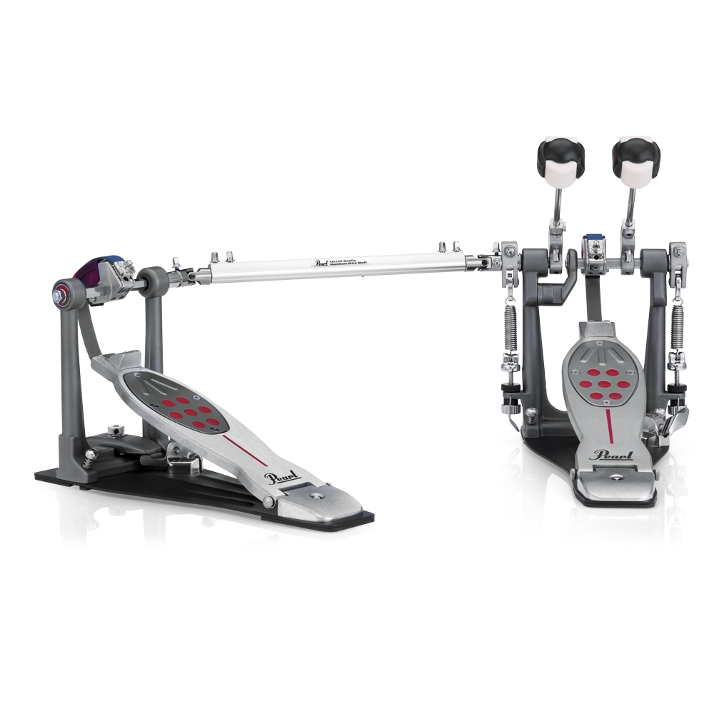 verrassing wetenschappelijk Kauwgom Pearl Drums P2052C Eliminator Redline Double Bass Drum Pedal, Chain Drive,  Ninja Bearings