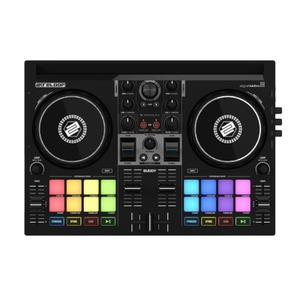 reloop buddy compact dual deck dj controller for ios ipad os android mac pc