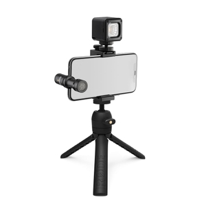 rode vlogger complete iphone filmmaking kit w mic light and tripod