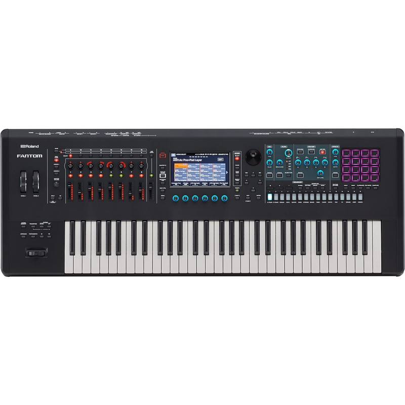 Roland Fantom 6 Semi-Weighted 61-Key Keyboard Music Workstation (B-STOCK)