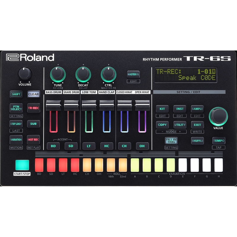 Roland TR-6S Rhythm Performer Virtual Analog Drum Machine w/ Onboard Effects