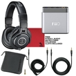 Audio Technica M40X Studio Monitor Headphones & FiiO A1 Portable Headphone Amp