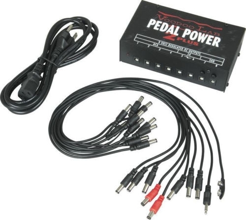zonde Spaans Alice Voodoo Lab Pedal Power 2 Plus 9V 12V 18V 24V DC Effect Pedal Power Supply